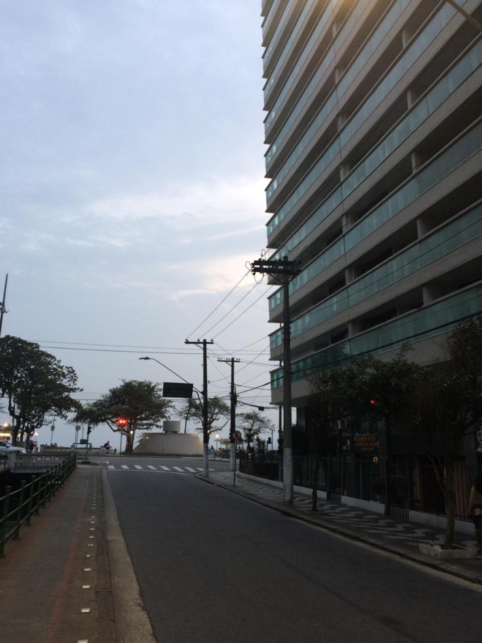 Apartamento Pe Na Areia - Santos Exterior foto